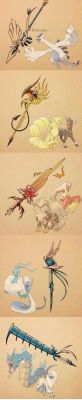 口袋妖怪臂贝武器？（口袋妖怪武器化图）