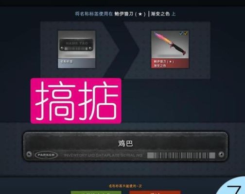 csgo武器改名注意事项？（csgo武器更名）