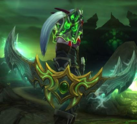 魔兽世界附魔武器附哪种可以发光？（魔兽世界有吧武器两头发蓝光）