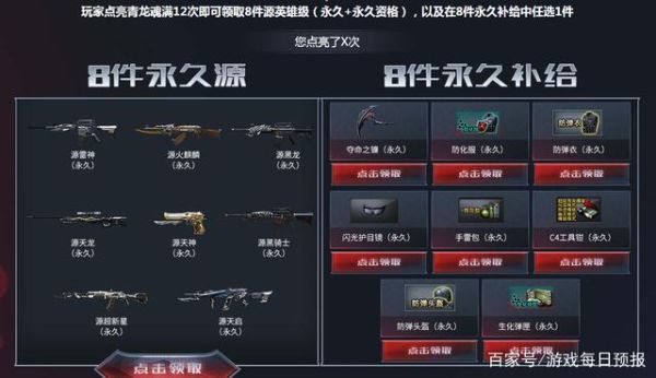 穿越火线免费领取永久英雄武器？（穿越火线最新免费卡英雄级武器）