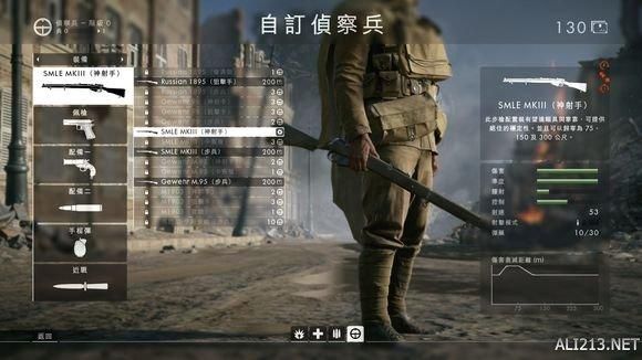 战地1侦察兵哪个武器好？（战地1武器大全）