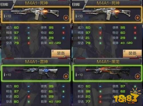 cf手游王者武器强度排行？（穿越火线枪战王者武器）