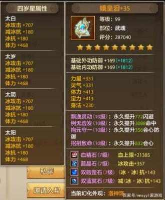 天龙八部装备上能打什么宝石？（天龙八部武器上能打什么宝石）