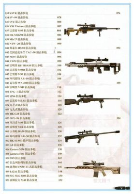想详细的了解枪支应该看那些书？（世界武器常识）