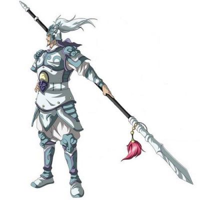 有什么动漫人物是拿枪（长枪）的？（武器动画图片）