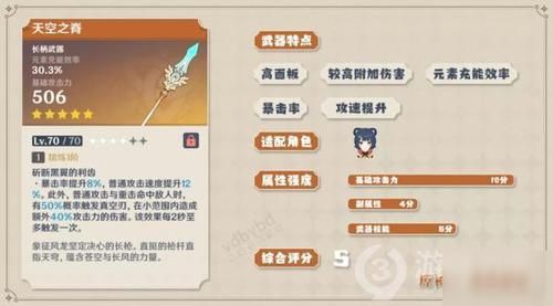 天空之山武器属性要求？（武器需求）