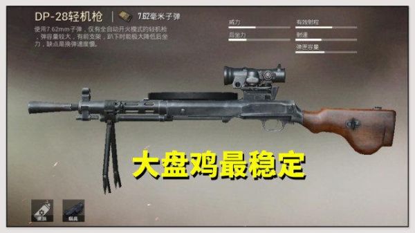 和平精英雷枪少年用啥枪？（7.62 武器）