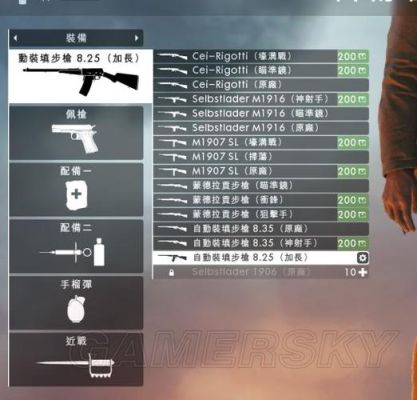 《战地1》各武器及配置搞笑名词一览？（战地1小任务武器推荐）