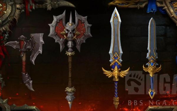 魔兽世界部落各主城武器大师都可以学什么？（魔兽世界部落武器图片）