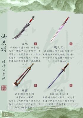 好听的武器名？（男生武器名字大全）