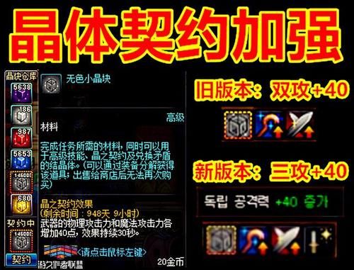 武器附魔属强还用契约晶体吗？（武器属强晶体契约）