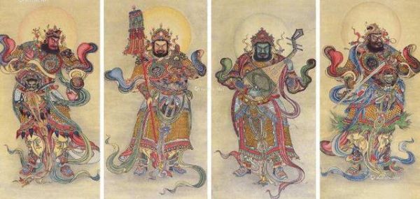 西游记四大天王兵器分别谁给的？（李靖 武器）