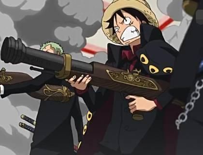 路飞的所有形态和武器（漫画帅气的武器图片大全集）