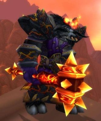 魔兽世界四大元素武器？（魔兽世界拉格纳罗斯使用的武器）