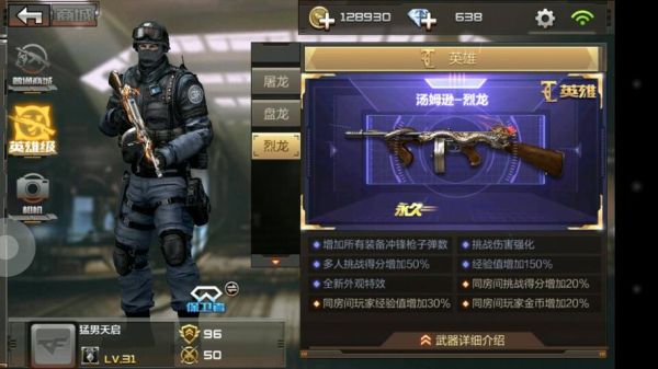 cf各种挑战武器详解？（cf挑战武器价格）