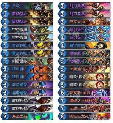 炉石传说魔法对决战士卡组？（炉石传说 武器战卡组）