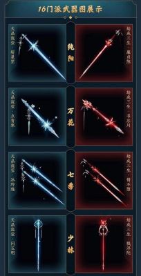 剑网3武器出处？（剑网三四字武器名）