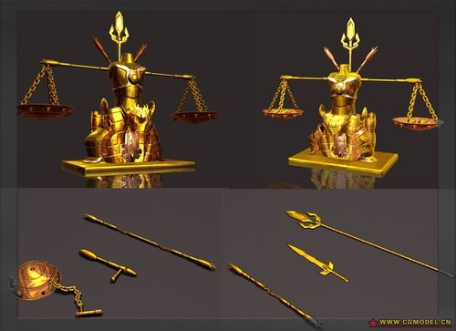 黄金圣斗士巨蟹座使用的武器？（黄金圣斗士天枰座武器）