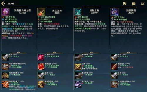lol手游艾克符文思路？（不灭契约系列武器）