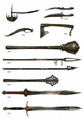 动漫十大惊艳武器？（动漫中的武器名称）
