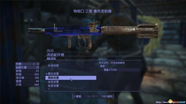 辐射4弹药代码有哪些？（辐射4 有名字的武器）