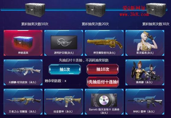 穿越火线武器实验室如何获得永久？（b永久武器抽取）