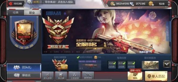 端游穿越火线大师可以和什么段位玩？（cf武器大师个人战视频）