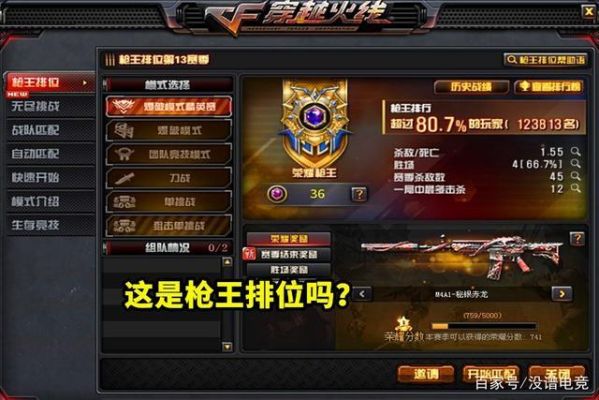 cf大师和专家能一起排吗？（cf武器大师是那个图）