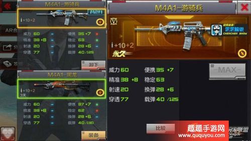 m4怎么玩cf手游？（cf武器升级m4在哪里）
