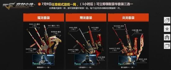 cf星座级礼包哪里开？（cf星座武器礼包）