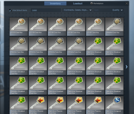 csgo钥匙多少一把？（csgo武器售价）