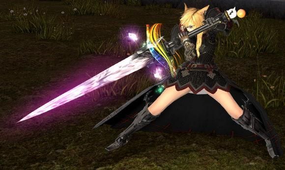 ff14职业可玩性排名？（ff14侍 赤魔 武器外观）