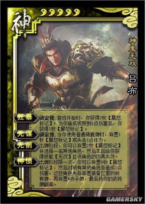 三国杀的由来？（真三国无双武器原画）
