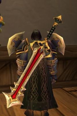 魔兽世界战士最帅武器？（游戏中最帅的武器图片）