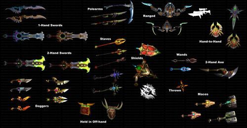 魔兽世界DZ的武器？（魔兽投掷武器排行榜）