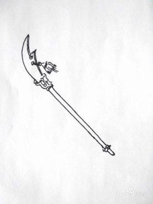 如何画出武器？（画古代武器）