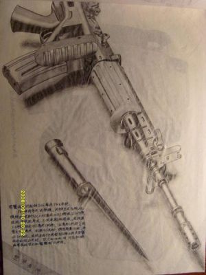 如何用纸做武器剑？（铅笔画武器大全大图）