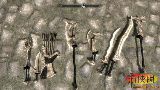 求高手，上古5里面的龙骨武器怎么做，求高手……谢谢？（上古5什么怪掉好武器吗）