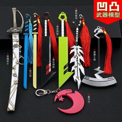 凹凸世界所有人物的元力武器？（武器制造图）