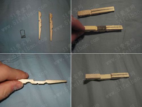 怎么用木夹子做一把很有威力的玩具枪？（怎么做能发射的武器）
