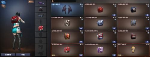cf各个战队炫彩背包效果？（CF武器背包秀）