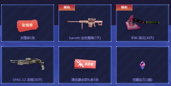 cf10周年限定礼包有什么？（cf永久限定武器活动）