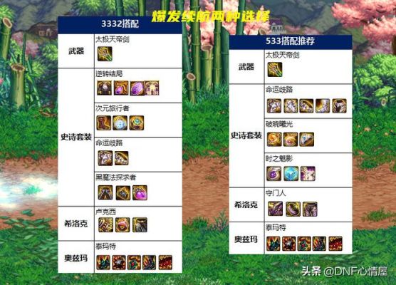 阿修罗空血流搬砖装备搭配？（dnf90阿修罗用什么武器）