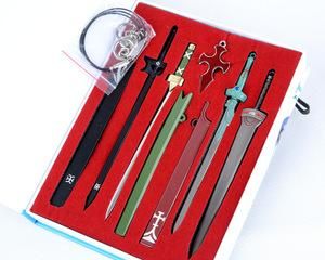 刀剑神域主要几个主角武器的名称？（刀剑神域女主的武器）