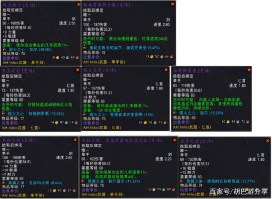 乌龟服盗贼武器推荐？（魔兽盗贼选什么武器）