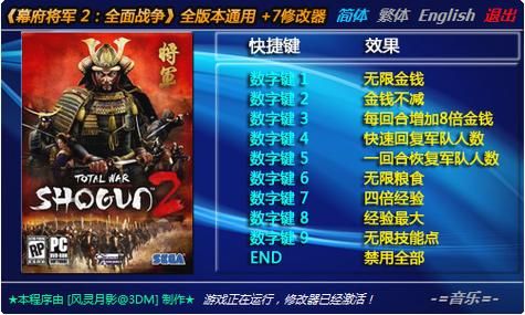 幕府将军2mod管理器启动不了？（幕府将军2武器修改器怎么用）
