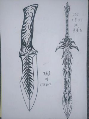 中性笔可以做成什么武器？（手绘二次元武器）