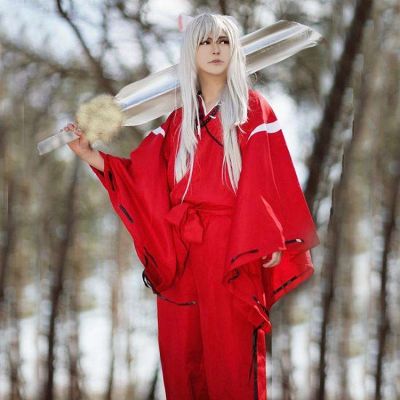 犬夜叉cos服怎么穿？（cos带武器的动漫妹子）