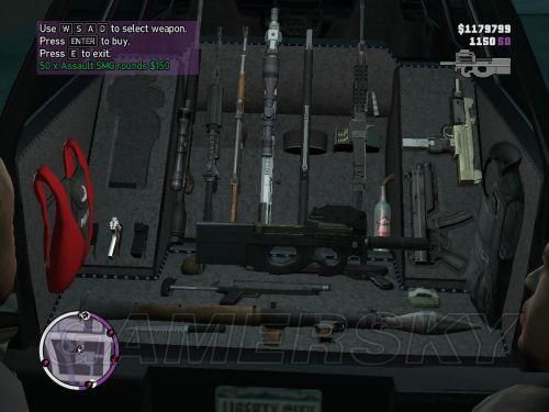 侠盗猎车4有多少武器？（gta4武器图片大全）