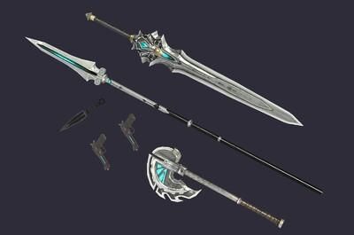 枪法的基本动作(冷兵器 )？（动作游戏武器）